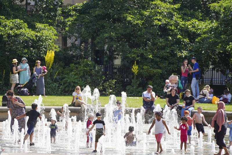 The fountains at Sheffield's Peace Gardens have provided countless hours of family fun. They're the perfect place to cool off on a hot summer's day for people young and old, though you might want to bring a towel and a change of clothes.