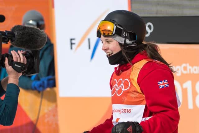 Molly Summerhayes, 23, came 17th in the Winter Olympics in South Korea in 2018