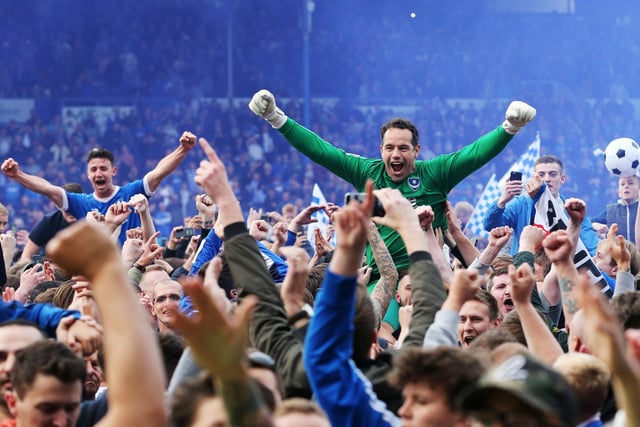 Enda Stevens and David Forde celebrate the success with fans.