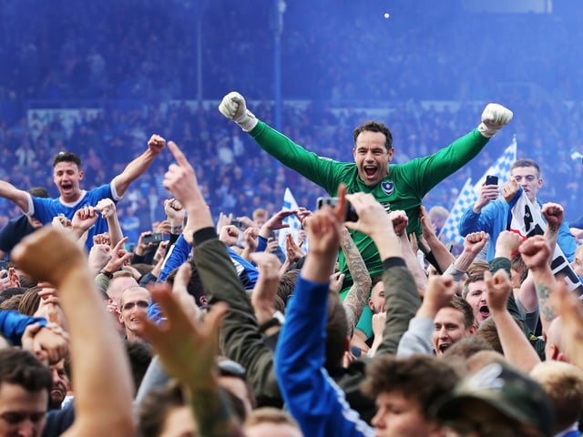 Enda Stevens and David Forde celebrate the success with fans.