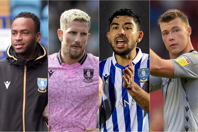 Saido Berahino, Sam Hutchinson, Massimo Luongo and Bailey Peacock-Farrell are all cming to the end of their contracts and loans at Sheffield Wednesday.