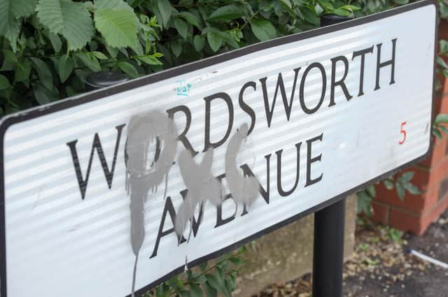 Wordsworth Avenue is one of several streets named after poets in Sheffield