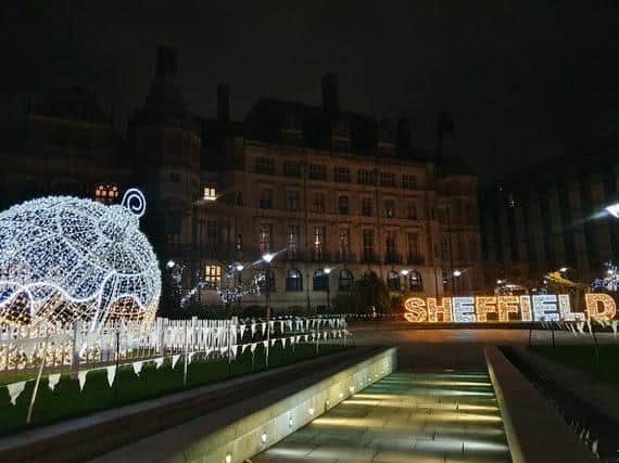 Sheffield Council is looking for new Christmas illuminations which have a "wow factor"