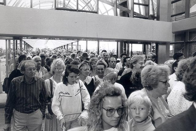 Meadowhall Opening Day, September 4, 1990.