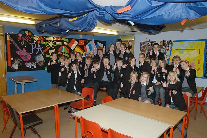 A drab school classroom was turned into a thing of beauty by Year 7 and 8 pupils at All Saints' RC School in Mansfield.
The pupils gave the classroom a 'Changing Rooms' makeover on a budget of £50.