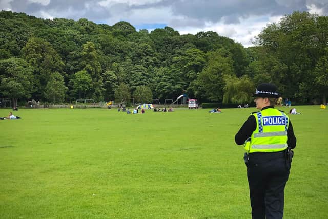An improvement in behaviour has been noted by South Yorkshire Police during patrols of Endcliffe Park in Sheffield