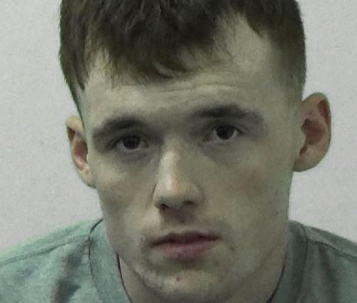 Telford, 21, formerly of Ashington, was jailed for 12 months at Bedlington Magistrates' Court in November after admitting committing nine thefts in the Guide Post area of Northumberland.