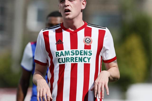 Young Sheffield United striker David Parkhouse. Photo: Simon Bellis/Sportimage