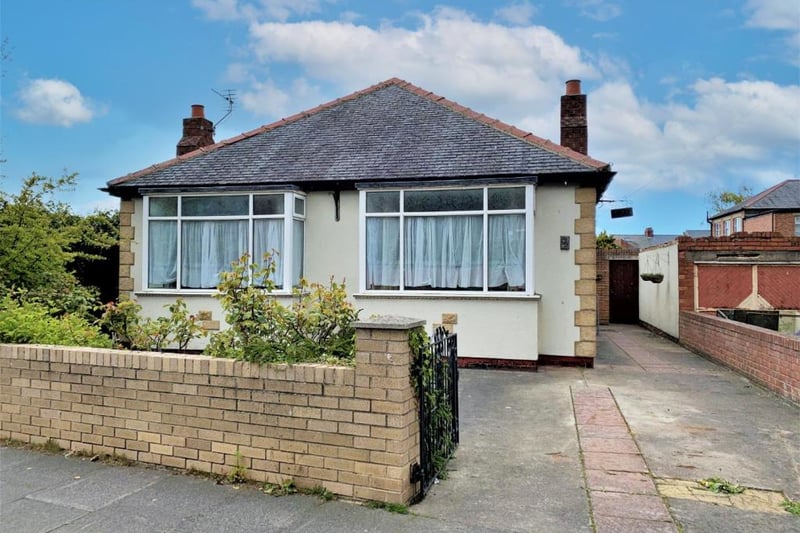 The property offers a "delightful conservatory" as well as a well-established rear garden and is on the market for £159,950.