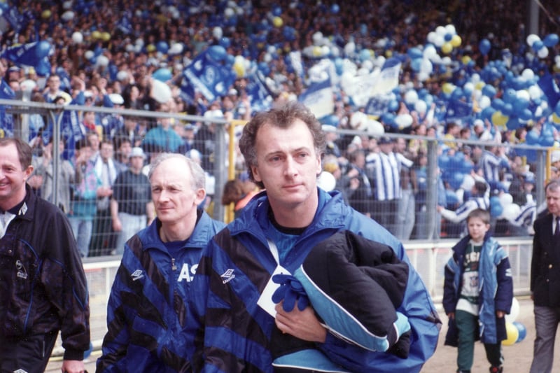 An unused sub at Wembley, Francis replaced Ron at the end of the season and guided the Owls to huge success, including a third place First Division finish and two domestic cup finals. Sacked in 1995 in controversial circumstances, he enjoyed equal success as manager of Birmingham, reaching the League Cup final in 2001, and had a spell in charge of Crystal Palace. Left the game but for occasional media appearances in 2003.