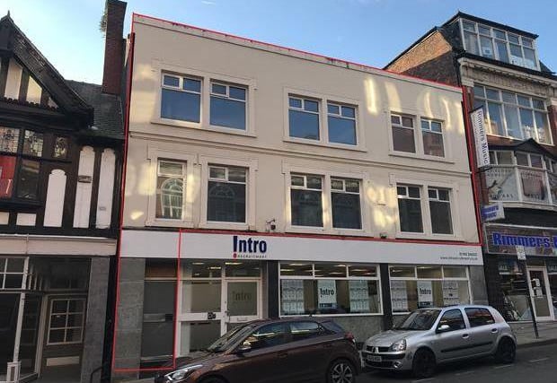Large upper floor former office accommodation, ideal for residential conversion - £300,000.