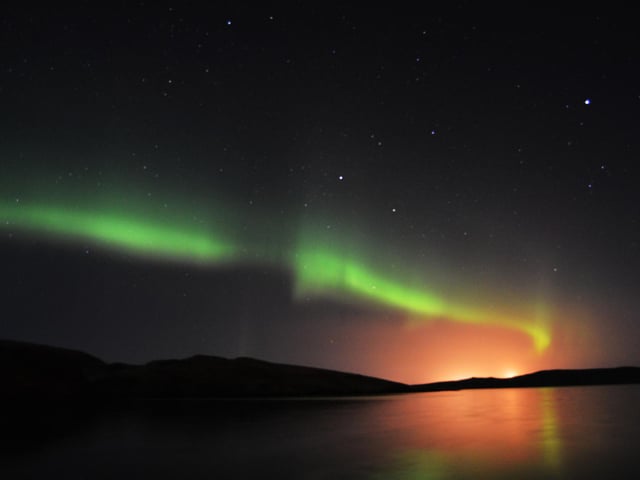 Those who reside in Shetland and the Outer Hebrides also benefit greatly from the low levels of light pollution.