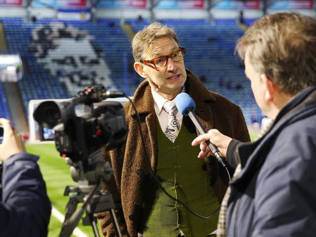 Former Pompey boss and Arsenal defender Tony Adams before kick-off