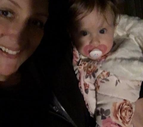Natalie Clarke shared this photo of her with her baby daughter. She said: "My lttle lockdown baby girl, Elsie Jean, enjoying her first bonfire night. Elsie was born in 26th March - the first Clap for Carers day and the week the country locked down. We really miss sharing all these firsts with our family, who all live so close by, but try to make the most of it despite being In lockdown."