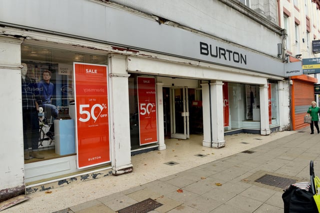 The closure of Burton's in King Street was confirmed in October 2018. It had been a feature in the town since the mid 1980s.