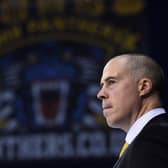Corey Neilson during his earlier stint as Nottingham Panthers coach (photo by Laurence Griffiths/Getty Images).