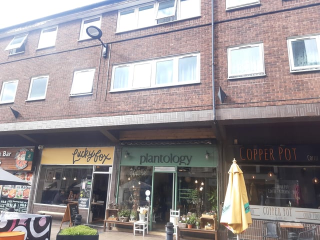 There's already a blue plaque of sorts at the Plantology shop below the flats on Division Street, in Sheffield city centre. A Sheffield Music Map sticker in the window marks the spot where Pulp frontman Jarvis Cocker broke a leg in 1985 after falling from a window ledge above while trying to impress a girl.