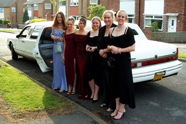 From left to right: Stacey Parker, Danielle Green, Meghan Scanian, Z oe Morris, Hariet Bunt and Kirsty Kirby
May 2003