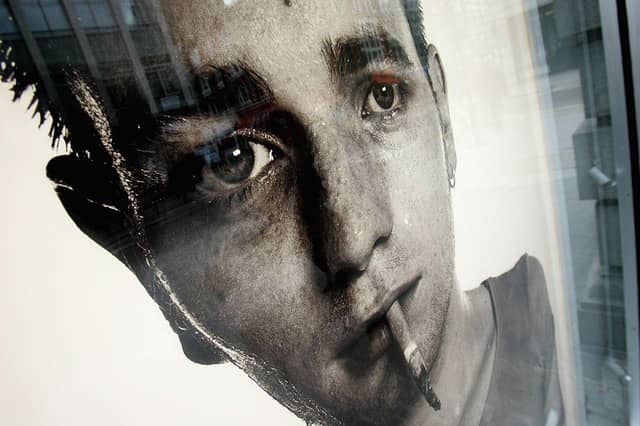 A poster of Ewan McGregor in Trainspotting. Picture: Getty