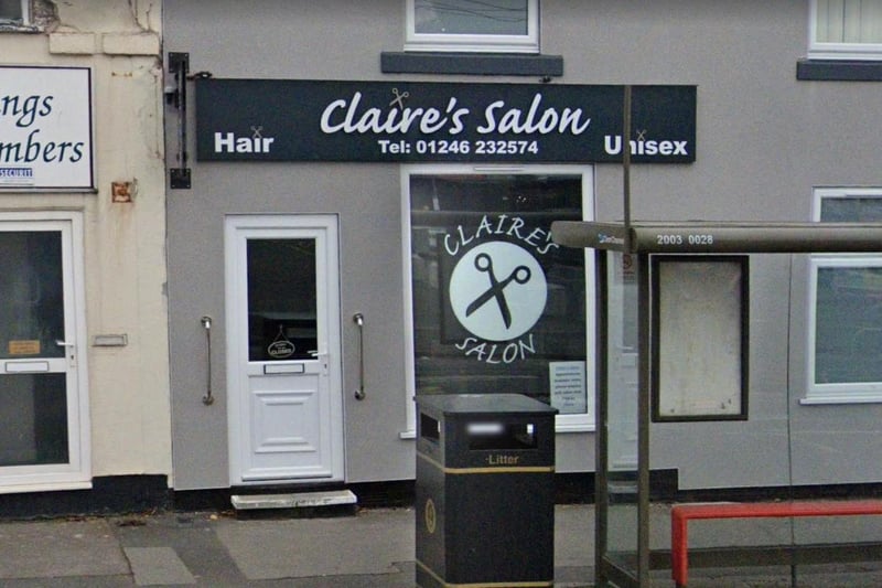 Caron Bourne said: "Claire and the other hairdressers are lovely and nothing is to much trouble for them."