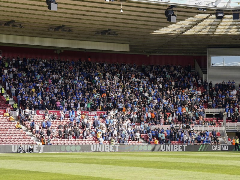 Not a bad following up to the north east.