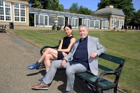 Tala Lee-Turton (left) and Peter Clark, managing partner of Graysons Solicitors.