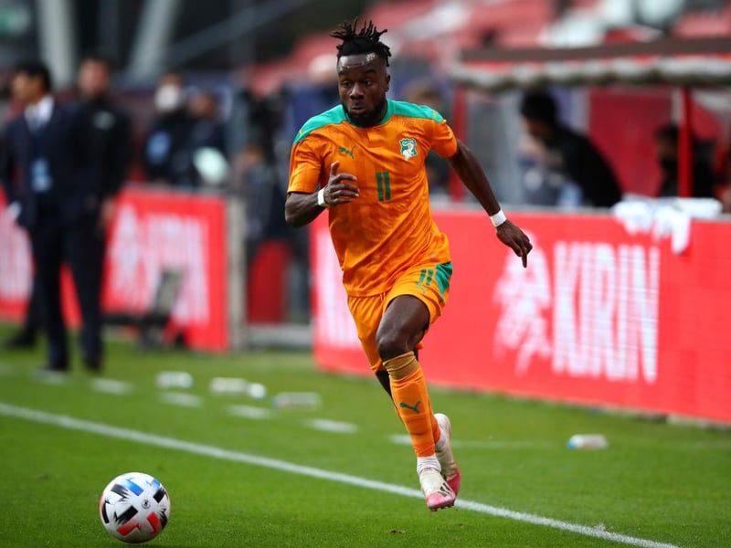 Leeds United have already made an offer of around £10 million for Lyon winger Maxwel Cornet this summer. (Olympique de Lyonais)
(Photo by Dean Mouhtaropoulos/Getty Images)