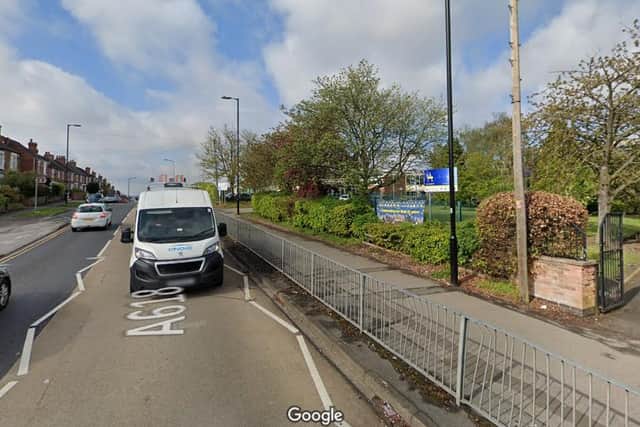 A boy has been taken to hospital this morning with ‘serious injuries’ after an incident on the street in front of Aston Academy, near Sheffield.