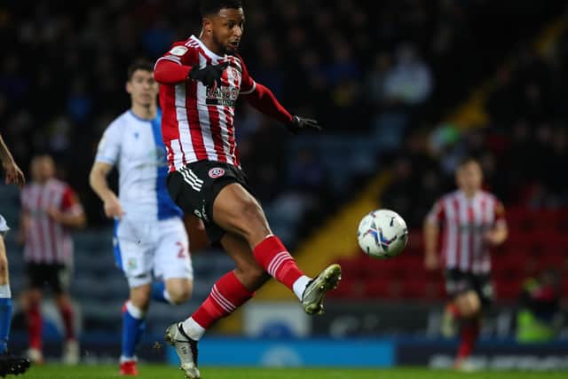 Lys Mousset of Sheffield United could be the subject of a January approach: Simon Bellis / Sportimage