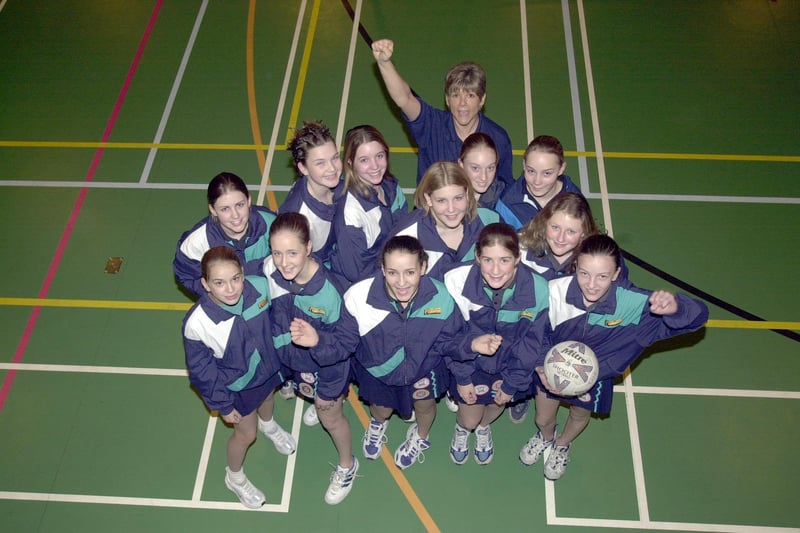 Sheffield Girls High school Netball Team made it through to National finals in March 2001 teacher Helen Leaver rear with pupils (not in order) Natalie Codd, Lucy Marriott, Tara Proctor, Ali King, Katherine Jackson, Miranda Hird, Rose Pullan, Bryony Winfrow, Sarah Bruce, Lucy Baird, Laira Boulding, and Emma Stack