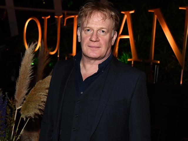 Mark Lewis Jones, who plays series villain Tom Christie, attends the Outlander Season 6 afterparty at The Sky Garden in London.