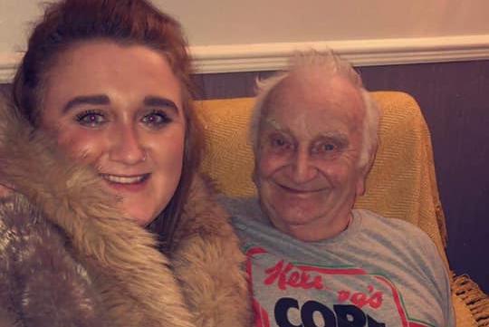 Christmas was a hard period for many. But Bethany Wingfield managed to make fond memories with her granddad.