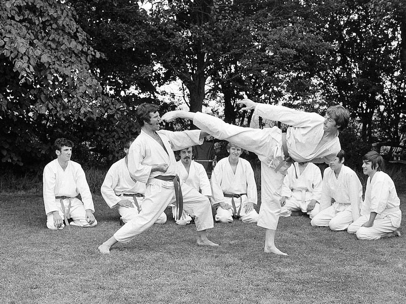 Do you remember watching the martial arts exhibitions at the Kirkby Woodhouse Fete?