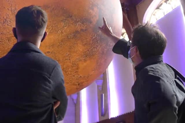 MARS, an ‘out of this world’ exhibit will go on display at Barnsley College’s Old Mill Lane Campus