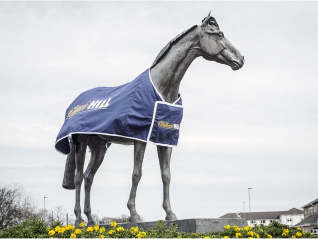 Iconic racehorse Double Trigger, who enjoyed his greatest success in Doncaster, is immortalised at Doncaster Racecourse.