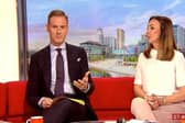 BBC Breakfast's Dan Walker, who lives in Sheffield with his wife and three children, made an appeal on how to talk to young viewers about the Ukrainian invasion. Image by BBC Breakfast.