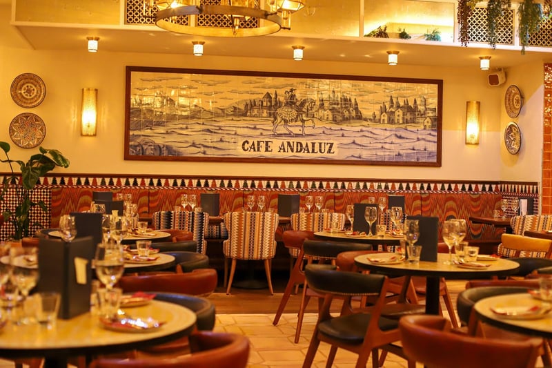 Cafe Andaluz are serving Spanish tapas for 2 for £39.