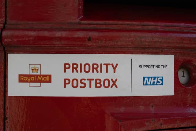 PCR Covid tests need to be sent back using a Royal Mail priority postbox - this is how to find one in Sheffield. Photo by Shutterstock.