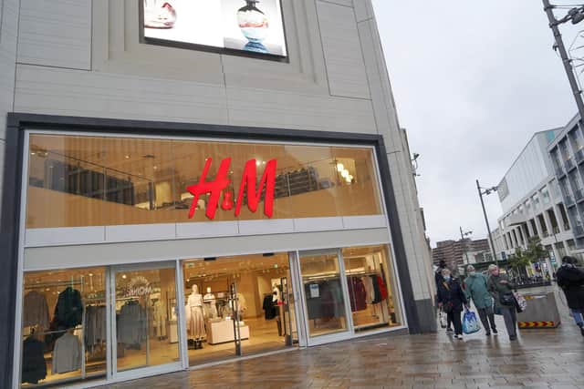 A flagship H&M on The Moor is now open. Picture Scott Merrylees