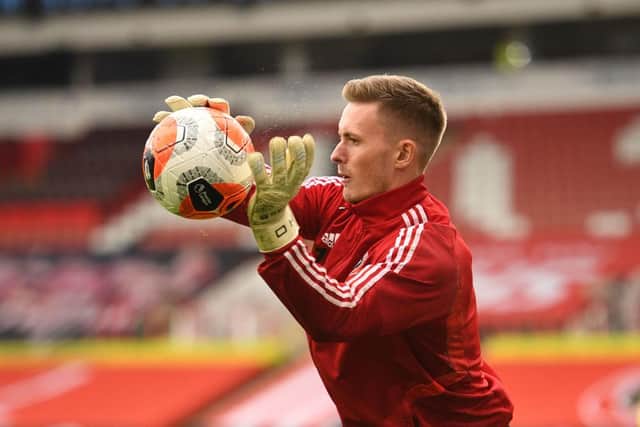 Dean Henderson has excelled at Sheffield United. But will he be back in time for the new Premier League season?: Oli Scarff/Pool via Getty Images