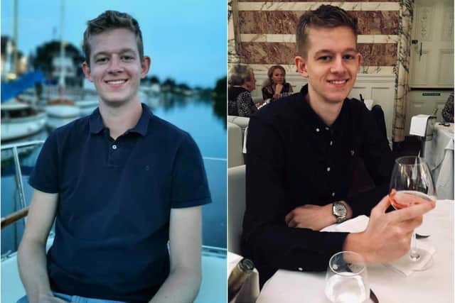 Matthew Varcoe, 23, first fell ill back in August 2020,