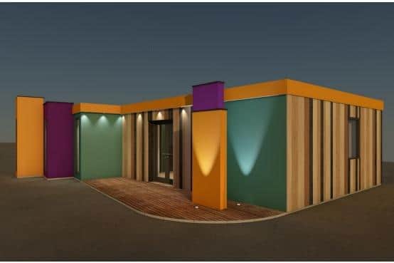 How the new eco classroom at Mundella Primary School could look (Image: Pod Developments)