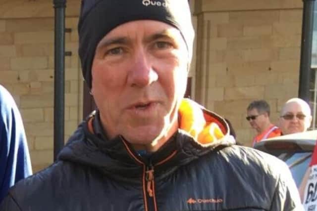Missing man Rik. Police have launched a search after he want missing from Rother Valley