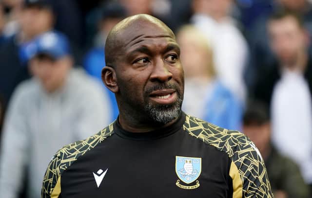 Sheffield Wednesday manager Darren Moore was pleased with the victory over Newcastle United's U21s. (Goodwin/PA Wire)