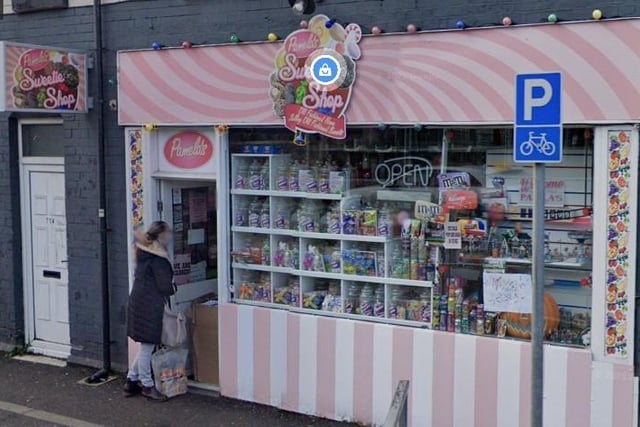 Independent local store selling a variety of sweets from pick and mix, chocolate and fudge, with over 1,000 jars of sweets from big brands to small independent manufacturers. Located at 714 Chesterfield Rd, Woodseats, Sheffield S8 0SD. Open 10am-5pm everyday and 10pm-4pm on Sundays.