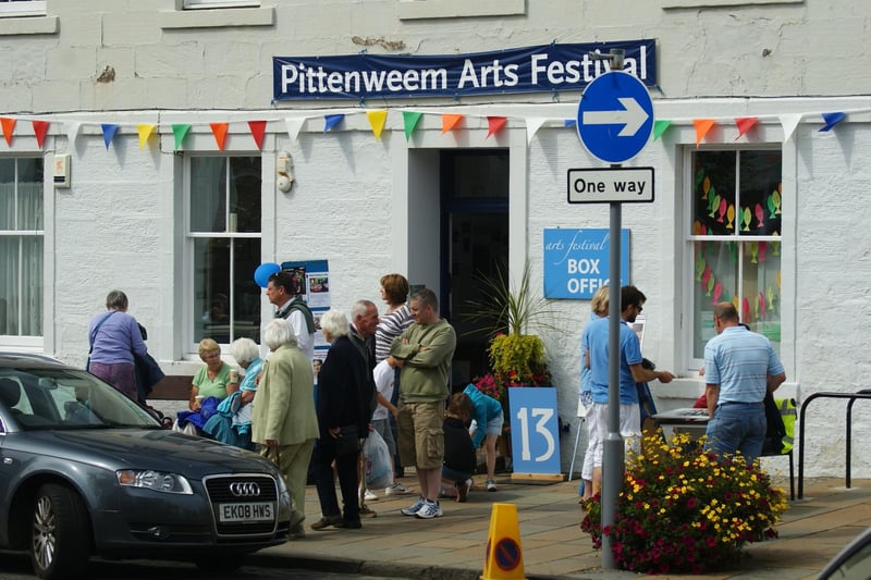 Pittenweem Arts Festival's s opening day (Pic: Jerzy Morkis)
