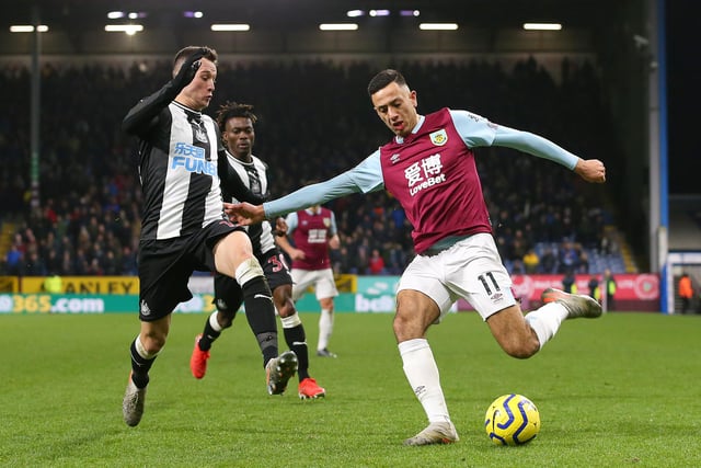 Newcastle United are said to be among a number of clubs chasing Burnley winger Dwight McNeil, who could be let go by the Clarets for around £35m this summer. (Lancs Live). (Photo by Alex Livesey/Getty Images)