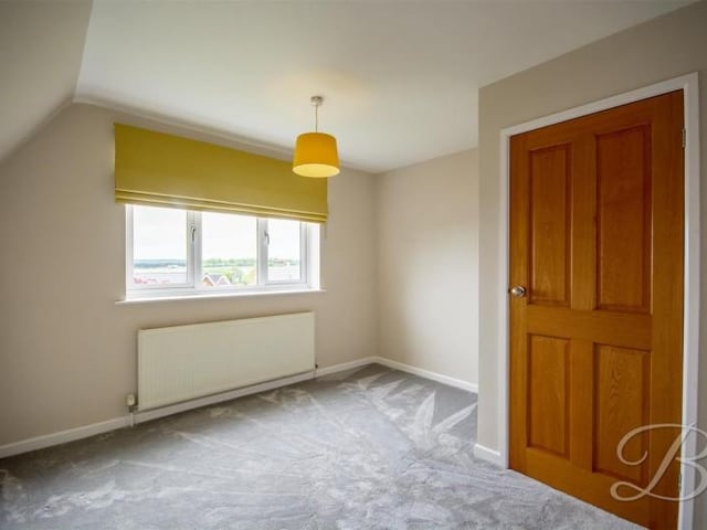 The third bedroom also has great views.