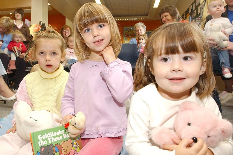 The Peterlee Library Teddy Bear's picnic looks like it was a great success in 2006. Who do you recognise in this photo?