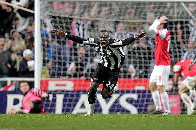 Newcastle had just lost Andy Carroll to Liverpool when they trailed 4-0 at half-time. However, a remarkable second-half comeback, rounded off by a superb Cheick Tiote volley, saw Newcastle rescue a point from the most unlikely of circumstances. (Photo credit should read GRAHAM STUART/AFP via Getty Images)